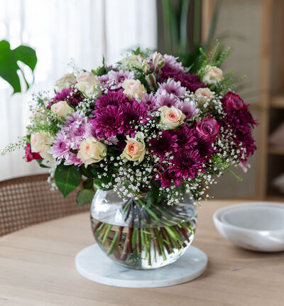 Fairtrade rosebukett L Fairtrade rosebukett L